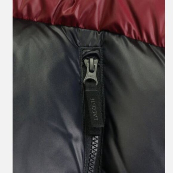 Lacoste Reversible Colorblock Accent Down Jacket Men's Size XL/58 $450 Puffer - Picture 15 of 15